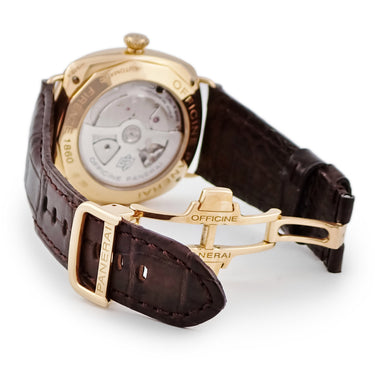 腕時計 パネライ PANERAI ラジオミール 10デイズ GMT PAM00273 J番 自動巻き メンズ J番 K18PG無垢 ブラック パワーリザーブ 限定