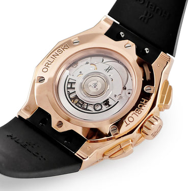 腕時計 ウブロ HUBLOT アエロフュージョン オーリンスキー キングゴールド パヴェ 525.OX.0180.RX.1804.ORL19 自動巻き メンズ
