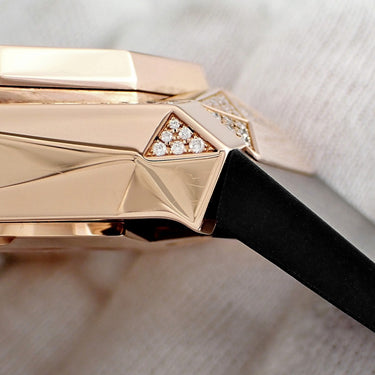 腕時計 ウブロ HUBLOT アエロフュージョン オーリンスキー キングゴールド パヴェ 525.OX.0180.RX.1804.ORL19 自動巻き メンズ