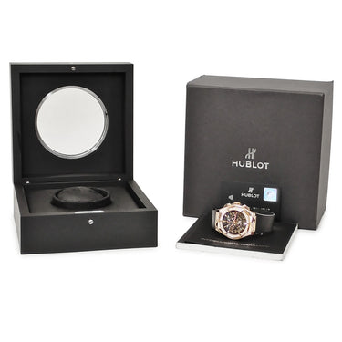 腕時計 ウブロ HUBLOT アエロフュージョン オーリンスキー キングゴールド パヴェ 525.OX.0180.RX.1804.ORL19 自動巻き メンズ