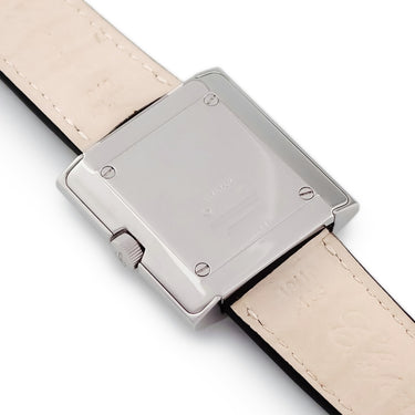 腕時計 ショパール CHOPARD 13/6862 クオーツ レディース K18WG無垢 純正ダイヤ シェル ローマン スクエア