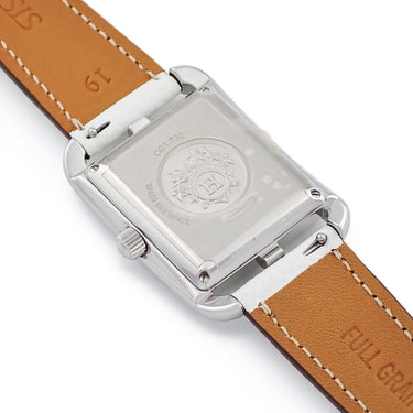 腕時計 エルメス HERMES ケープコッド GM CC1.730 自動巻き レディース 純正ダイヤ ホワイト スクエア アラビア ラージ