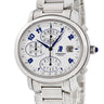 腕時計 オーデマピゲ AUDEMARS PIGUET ミレネリー クロノグラフ 25897ST.OO.1136ST.01 自動巻き メンズ ホワイト アラビア デイト オーバル