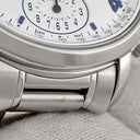腕時計 オーデマピゲ AUDEMARS PIGUET ミレネリー クロノグラフ 25897ST.OO.1136ST.01 自動巻き メンズ ホワイト アラビア デイト オーバル