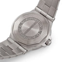 腕時計 ブルガリ BVLGARI ディアゴノ デイト DG40S 自動巻き メンズ シルバー ギョーシェ バー アラビア ステンレス 夜光