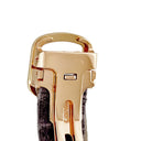 腕時計 カルティエ Cartier タンク アングレーズ SM WT100014 クオーツ レディース K18YG無垢 純正ダイヤ ローマン 青針 ギョーシェ