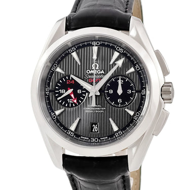 腕時計 オメガ OMEGA シーマスター アクアテラ 150M コーアクシャル クロノグラフ GMT 43mm 231.13.43.52.06.001 自動巻き メンズ