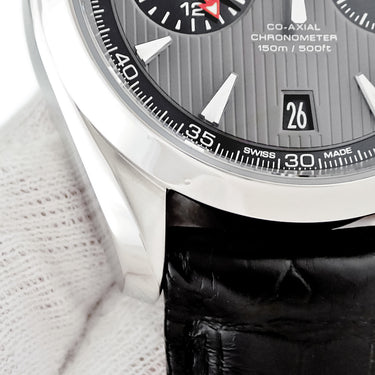 腕時計 オメガ OMEGA シーマスター アクアテラ 150M コーアクシャル クロノグラフ GMT 43mm 231.13.43.52.06.001 自動巻き メンズ