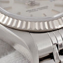 腕時計 ロレックス ROLEX デイトジャスト 26 79174 K番 自動巻き レディース K番 K18WG×SS コンビ シルバー デイト ジュビリーブレス