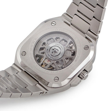 腕時計 ベル&ロス BELL&ROSS BR05 スケルトン アークティック ブルー BR05A-AB-SKST/SST 自動巻き メンズ 青 氷河 氷原 限定