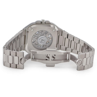 腕時計 ベル&ロス BELL&ROSS BR05 スケルトン アークティック ブルー BR05A-AB-SKST/SST 自動巻き メンズ 青 氷河 氷原 限定