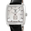 腕時計 タグホイヤー TAG Heuer モナコ WW2114 自動巻き メンズ 純正ダイヤ ホワイト シェル スクエア デイト スモールセコンド