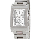 腕時計 ブルガリ BVLGARI レッタンゴロ クロノグラフ RTC49S クオーツ メンズ ホワイト 白 角型 スモールセコンド デイト