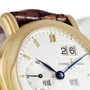 腕時計 ユリスナルダン ULYSSE NARDIN パーペチュアル ルードビッヒ 331-22 自動巻き メンズ K18YG無垢 永久カレンダー ギョーシェ 限定