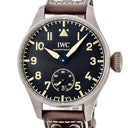 腕時計 IWC IWC ビッグ パイロット ヘリテージ ウォッチ 48 IW510301 手巻き メンズ ブラック チタン スモールセコンド 限定