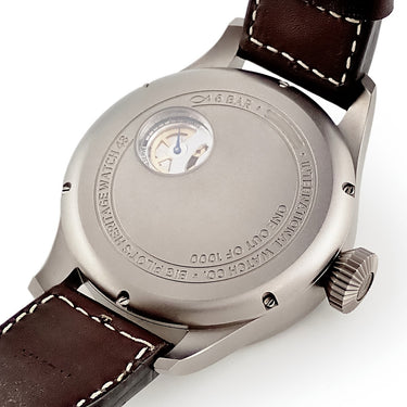 腕時計 IWC IWC ビッグ パイロット ヘリテージ ウォッチ 48 IW510301 手巻き メンズ ブラック チタン スモールセコンド 限定