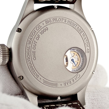 腕時計 IWC IWC ビッグ パイロット ヘリテージ ウォッチ 48 IW510301 手巻き メンズ ブラック チタン スモールセコンド 限定