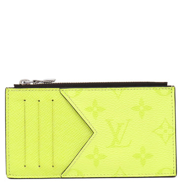 ルイヴィトン LOUIS VUITTON コインカード ホルダー M14109 レモネード モノグラムキャンバス タイガ タイガラマ コインケース シルバー金具 フラグメントケース カードケース