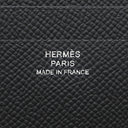 エルメス HERMES Hセリエ カードホルダー ブラック ヴォーエプソン カードケース 新品 未使用 黒 Ｈモチーフ 2026年製