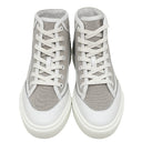 エルメス HERMES ゲット アップ H231028Z ベージュ×ホワイト キャンバス レザー #38 スニーカー 新品 未使用 Hロゴ ハイカット