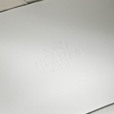 エルメス HERMES ゲット アップ H231028Z ベージュ×ホワイト キャンバス レザー #38 スニーカー 新品 未使用 Hロゴ ハイカット