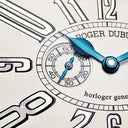 腕時計 ロジェデュブイ ROGER DUBUIS トゥーマッチ T31 98 0-SD 3.63 手巻き メンズ K18WG無垢 純正ダイヤ 青針 アラビア 28本限定
