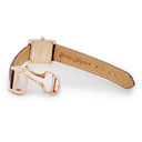 腕時計 カルティエ Cartier タンク フランセーズ SM WE104531 クオーツ レディース K18PG無垢 純正ダイヤ 青針 スクエア ローマン