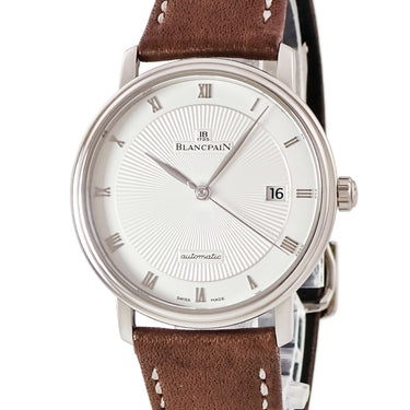 腕時計 ブランパン BLANCPAIN ヴィルレ ウルトラスリム ソレイユ 270周年記念限定 6223A-1542-55B 自動巻き メンズ K18WG無垢 ローマン