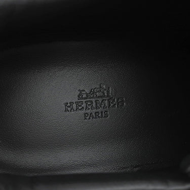 エルメス HERMES ネクスト H262891Z ブラック カーフ #42 スニーカー 新品 未使用 Hモチーフ ステッチ ローカット