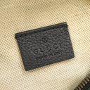 グッチ GUCCI グッチプリント スモール ベルトバッグ 527792 ブラック レザー ボディバッグ ゴールド金具 ウエストバッグ