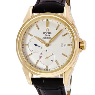 腕時計 オメガ OMEGA デ ヴィル コーアクシャル パワーリザーブ 4632.30.31 自動巻き メンズ K18YG無垢 デイト スモールセコンド