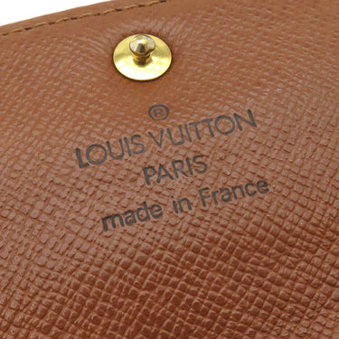 ルイヴィトン LOUIS VUITTON ポシェット ポルト モネ クレディ M61726 モノグラム モノグラムキャンバス 長財布 ゴールド金具 ポルトフォイユ サラ 二つ折り