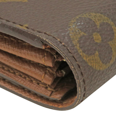 ルイヴィトン LOUIS VUITTON ポシェット ポルト モネ クレディ M61726 モノグラム モノグラムキャンバス 長財布 ゴールド金具 ポルトフォイユ サラ 二つ折り