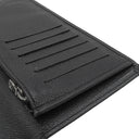 ルイヴィトン LOUIS VUITTON ポルトフォイユ ブラザ M32654 ブラック タイガ 長財布 シルバー金具 二つ折りイニシャル刻印有り