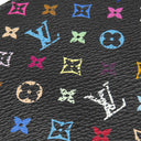 ルイヴィトン LOUIS VUITTON ジッピー ウォレット M60275 ノワール モノグラムマルチカラー 長財布 ゴールド金具 ラウンドファスナー