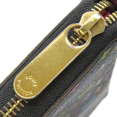 ルイヴィトン LOUIS VUITTON ジッピー ウォレット M60275 ノワール モノグラムマルチカラー 長財布 ゴールド金具 ラウンドファスナー