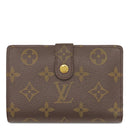 ルイヴィトン LOUIS VUITTON ポルト モネ ビエ ヴィエノワ M61663 モノグラム モノグラムキャンバス 二つ折り財布 ゴールド金具 茶 がま口