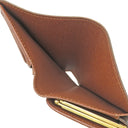 ルイヴィトン LOUIS VUITTON ポルト モネ ビエ ヴィエノワ M61663 モノグラム モノグラムキャンバス 二つ折り財布 ゴールド金具 茶 がま口