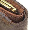 ルイヴィトン LOUIS VUITTON ポルト モネ ビエ ヴィエノワ M61663 モノグラム モノグラムキャンバス 二つ折り財布 ゴールド金具 茶 がま口