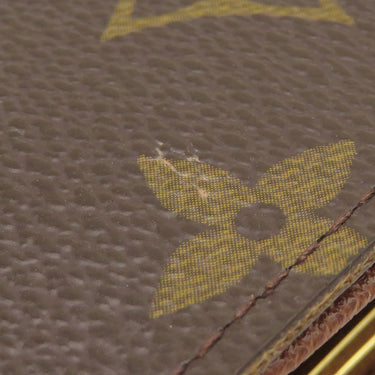 ルイヴィトン LOUIS VUITTON ポルト モネ ビエ ヴィエノワ M61663 モノグラム モノグラムキャンバス 二つ折り財布 ゴールド金具 茶 がま口
