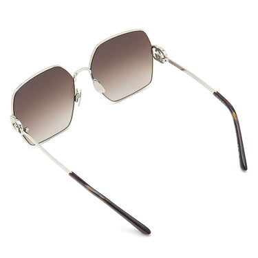 グッチ GUCCI スクエア 61□16 GG2163S ブラウン プラスチック サングラス シルバー金具 インターロッキングG グラデーション