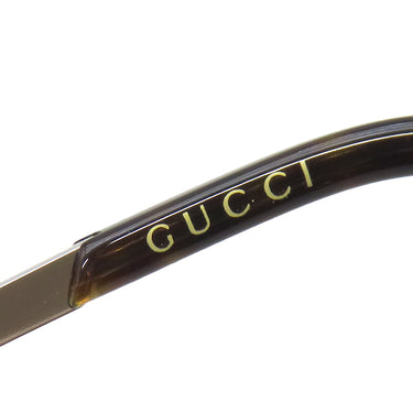 グッチ GUCCI スクエア 61□16 GG2163S ブラウン プラスチック サングラス シルバー金具 インターロッキングG グラデーション