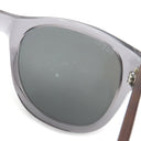 グッチ GUCCI ウェリントン 52□21 GG0003S クリア×ブラウン×レッド プラスチック サングラス シルバー金具 フルリム マーブル