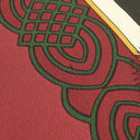 エルメス HERMES カレ90 レッド×マルチカラー シルク スカーフ 【DECOUPAGES/切り絵】