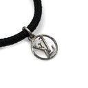 ルイヴィトン LOUIS VUITTON ブラスレ シルバー ロックイット Q05173 ブラック×シルバー シルバー925 ブラックコード ブレスレット パドロック