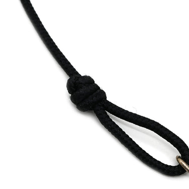 ルイヴィトン LOUIS VUITTON ブラスレ シルバー ロックイット Q05173 ブラック×シルバー シルバー925 ブラックコード ブレスレット パドロック
