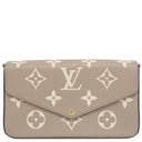 ルイヴィトン LOUIS VUITTON ポシェット フェリシー M82610 トゥルトレール×クレーム モノグラムアンプラント チェーンウォレット ゴールド金具
