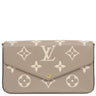 ルイヴィトン LOUIS VUITTON ポシェット フェリシー M82610 トゥルトレール×クレーム モノグラムアンプラント チェーンウォレット ゴールド金具
