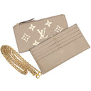 ルイヴィトン LOUIS VUITTON ポシェット フェリシー M82610 トゥルトレール×クレーム モノグラムアンプラント チェーンウォレット ゴールド金具