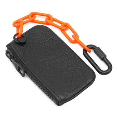ルイヴィトン LOUIS VUITTON ポシェット クレ M67452 ブラック レザー モノグラムトリヨンレザー コインケース マットブラック金具 ヴァージルアブロー 黒 オレンジ